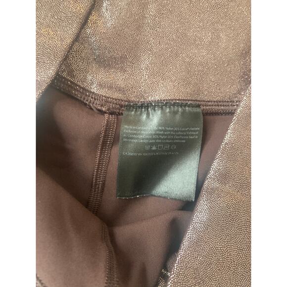 Lululemon Align High-Rise 25" Shine Radiate Foil Print French Press Leggings 14 - Picture 8 of 10